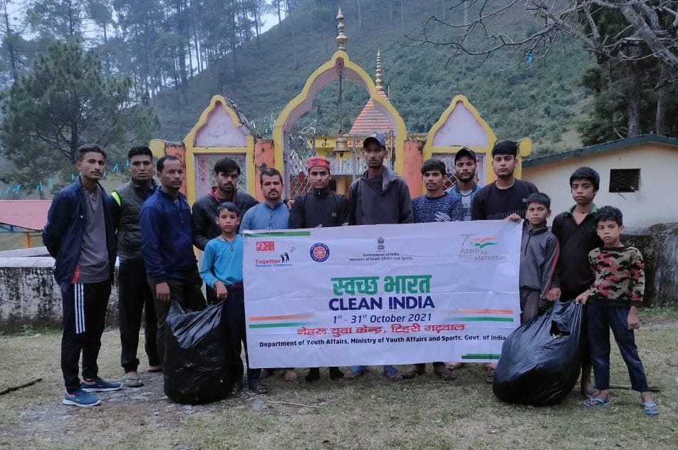 Cleanliness lesson taught to villagers