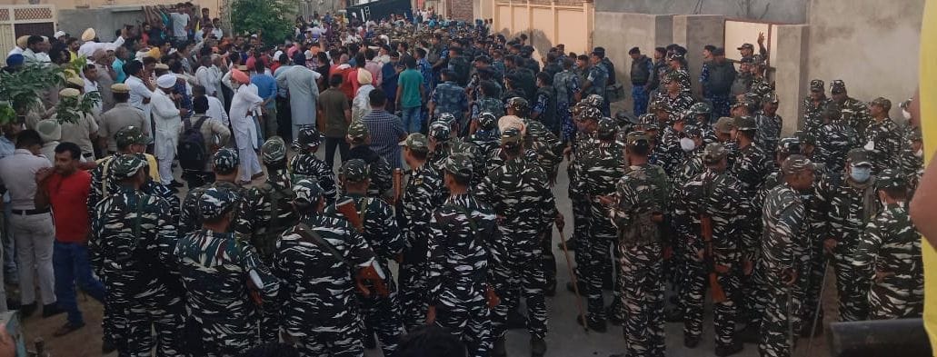 Sports and Agriculture Minister's program protested in Mallekan, road jam opened only after cancellation