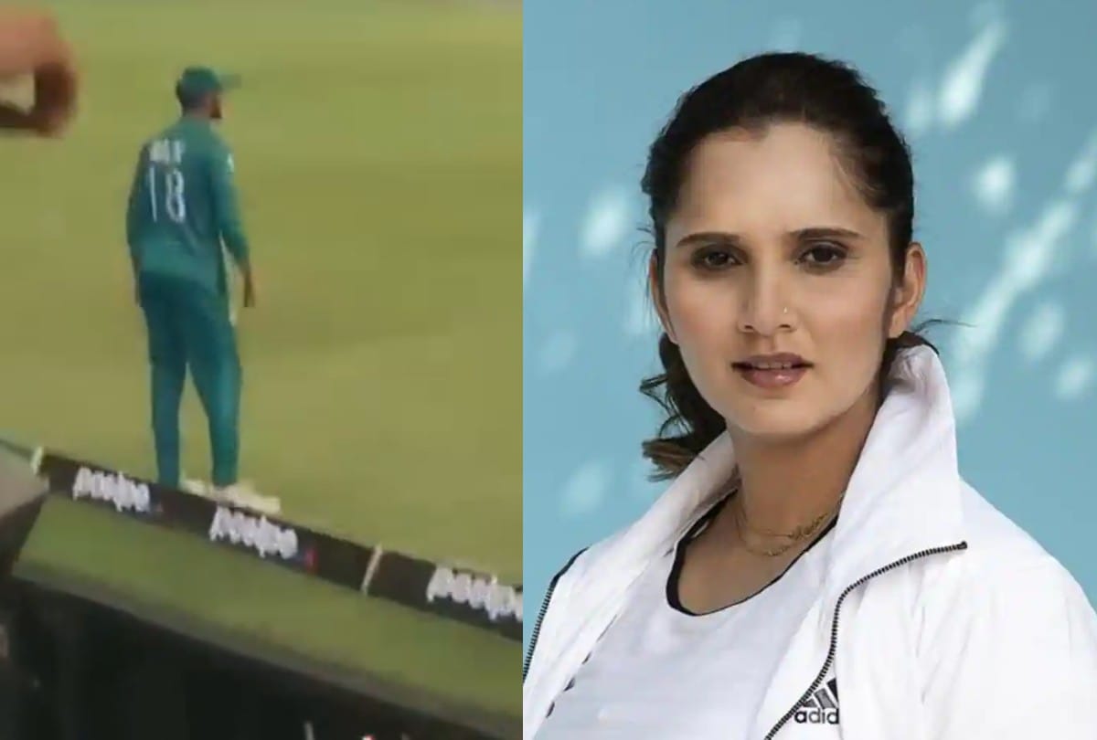 Indian Fans called shoaib malik jija ji in ind vs pak match sania reacts