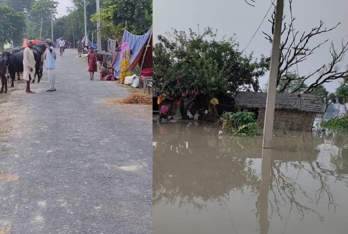 flood water entered in 22 villages in sant kabir nagar