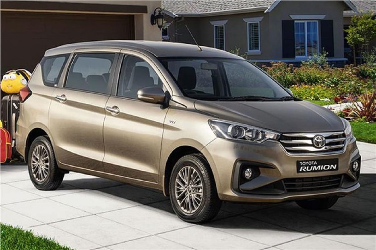 Toyota Motor files trademark for Maruti Suzuki Ertiga-based Toyota Rumion in India