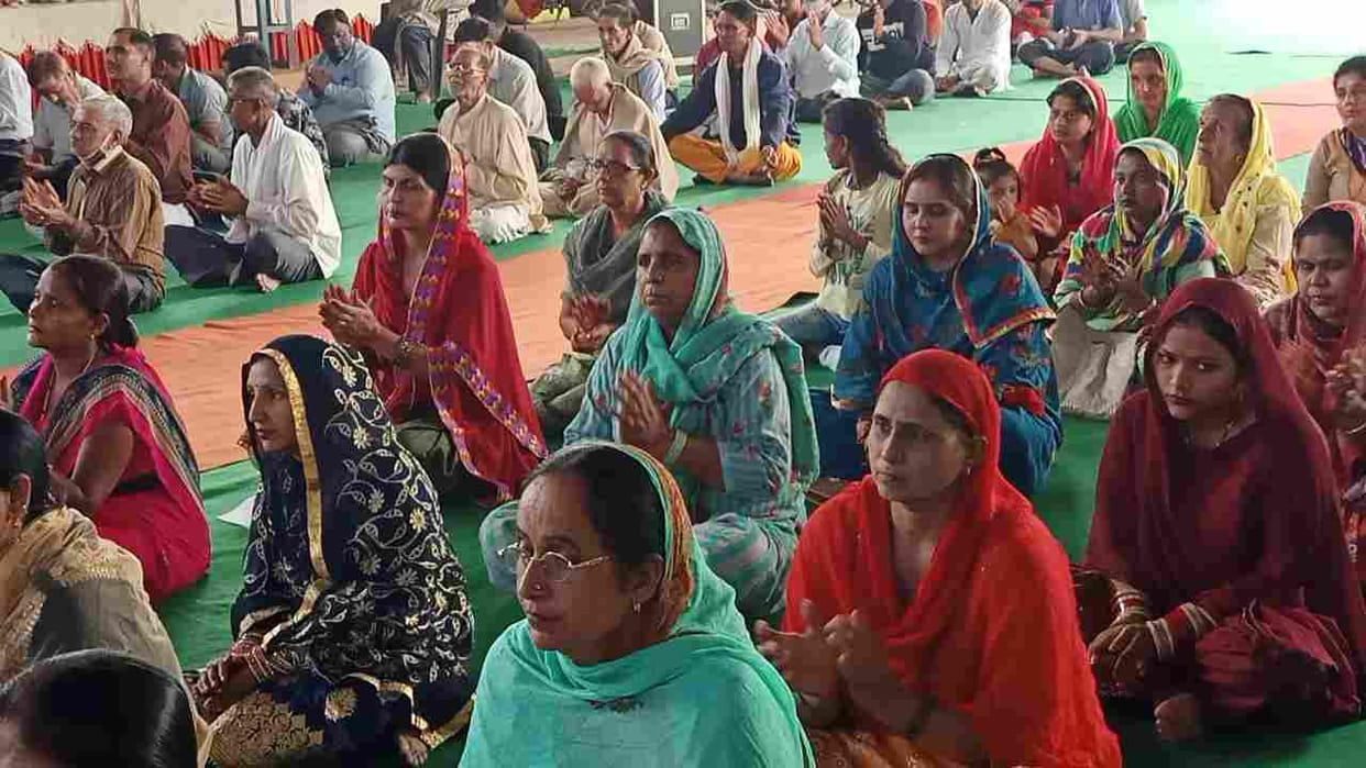 Told the devotees the importance of Guru in life, Yamunanagar