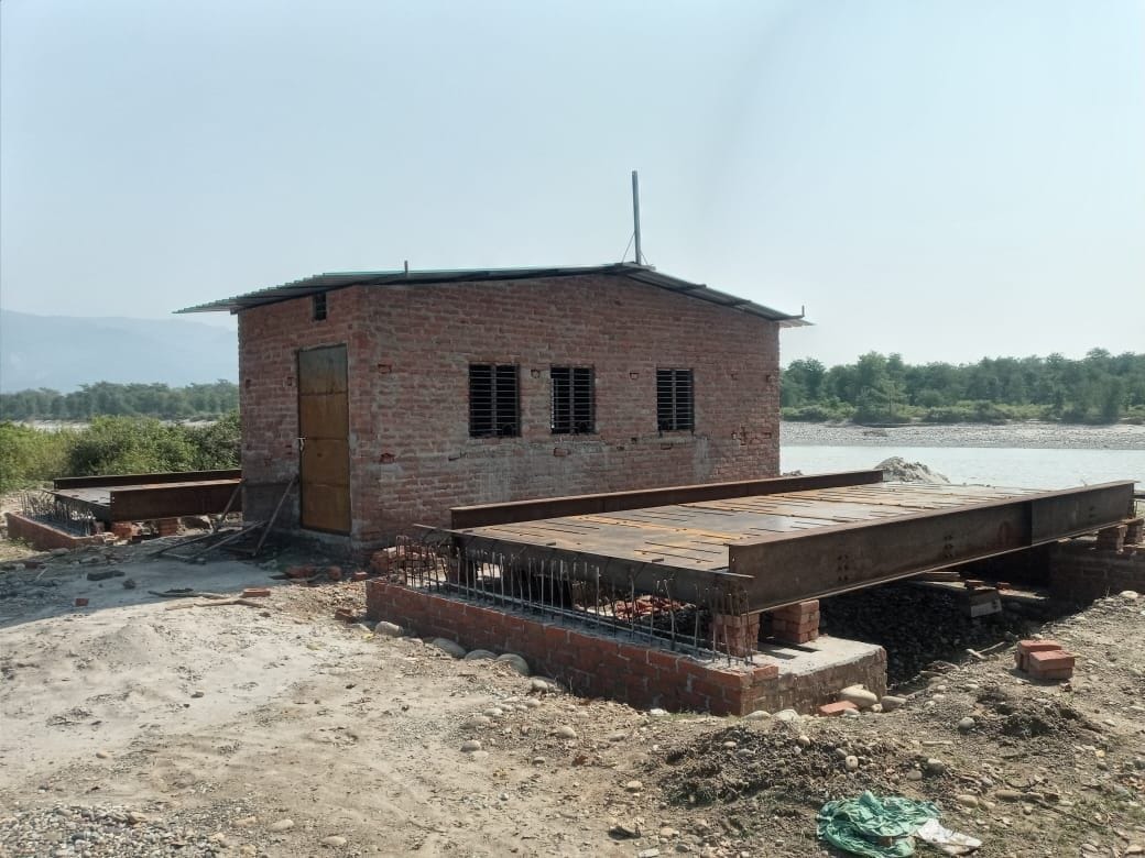 Khanan in Sharada river Tanakpur