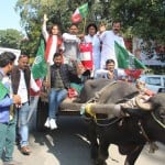 उक्रांद की भैंसा बुग्गी रैली