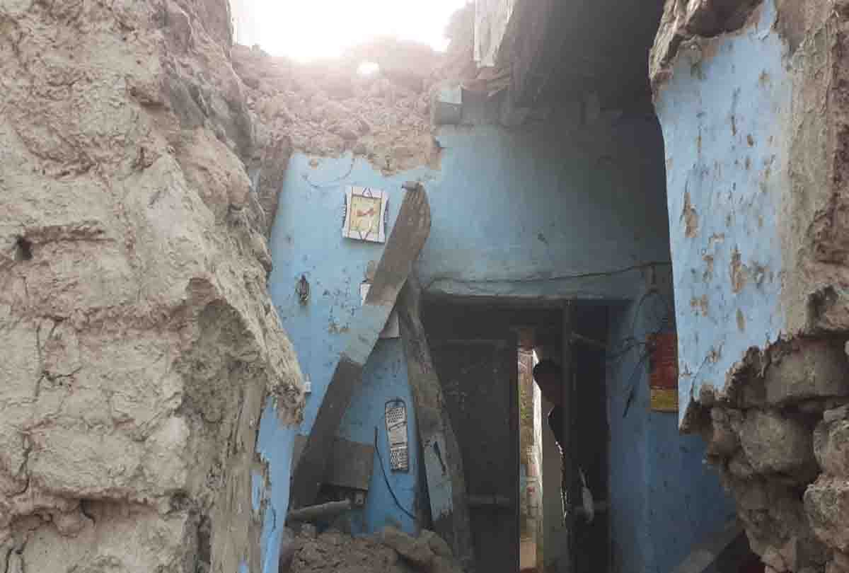 Kannauj: 2-year-old girl dies, mother and son injured due to house collapse