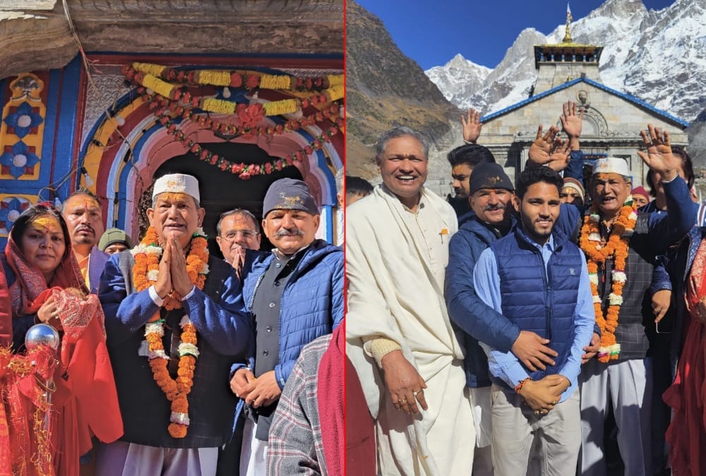 Uttarakhand Election 2022: Congress Leader Harish rawat Offering Puja in Kedarnath dham Photos