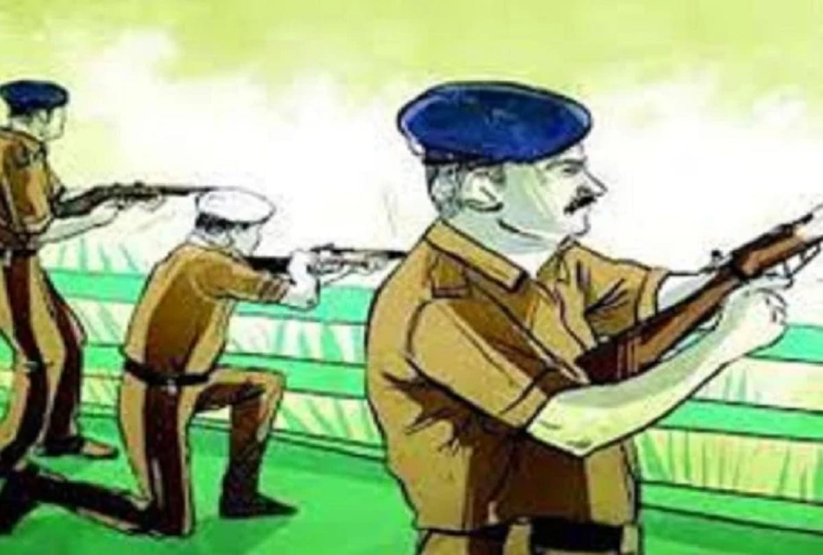 delhi police arrested miscreant after encounter pistol cartridge scooty recovered was killed to youth in parking dispute