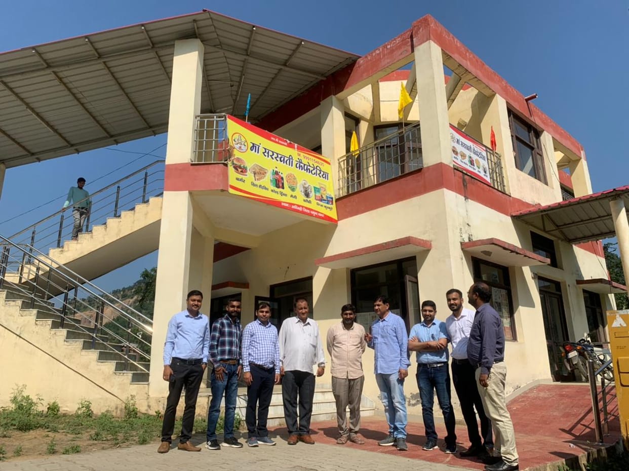 Cafeteria open for tourists in Adibadri, Yamunanagar