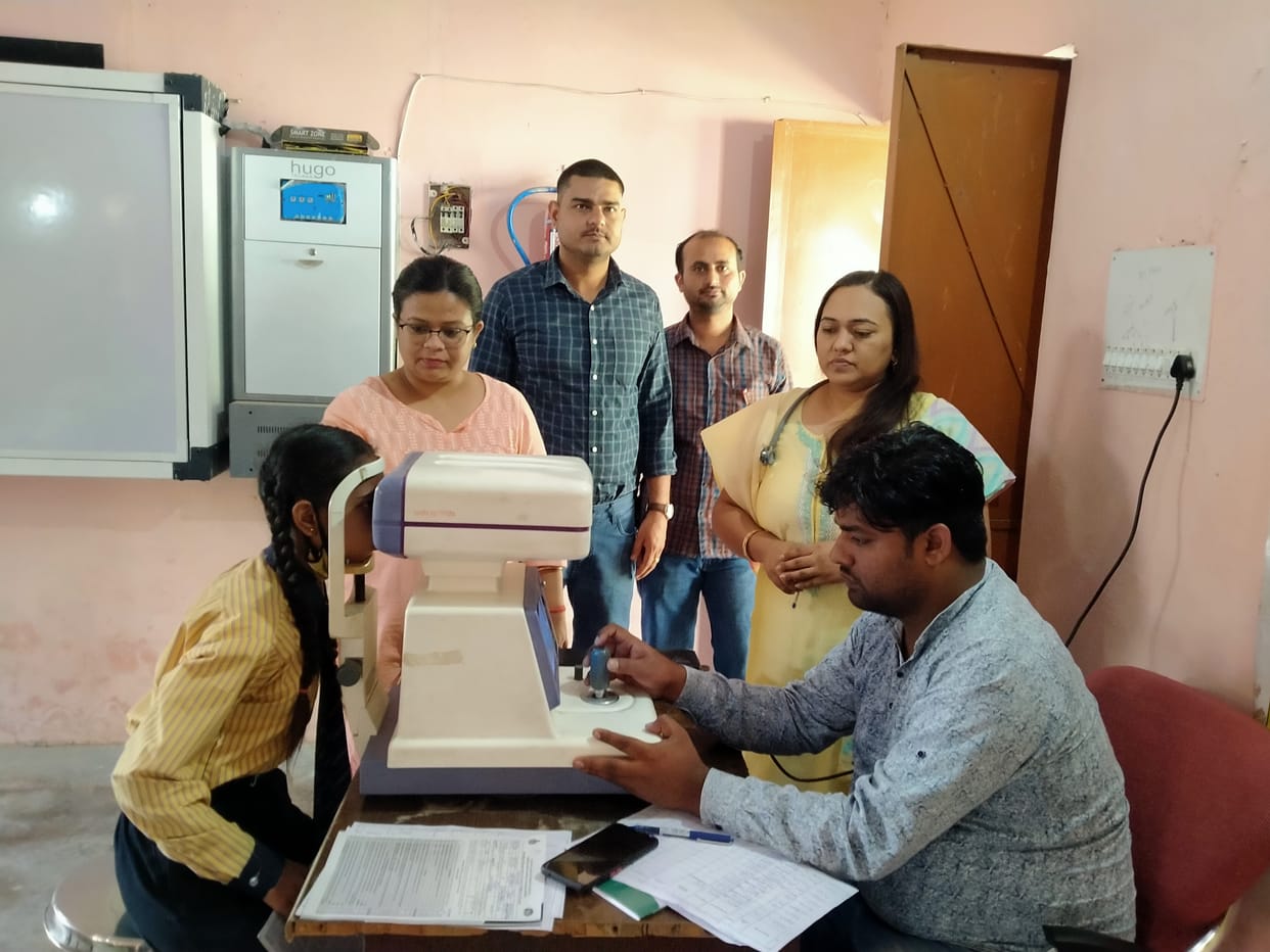 Health department will distribute free glasses to children, Yamunanagar
