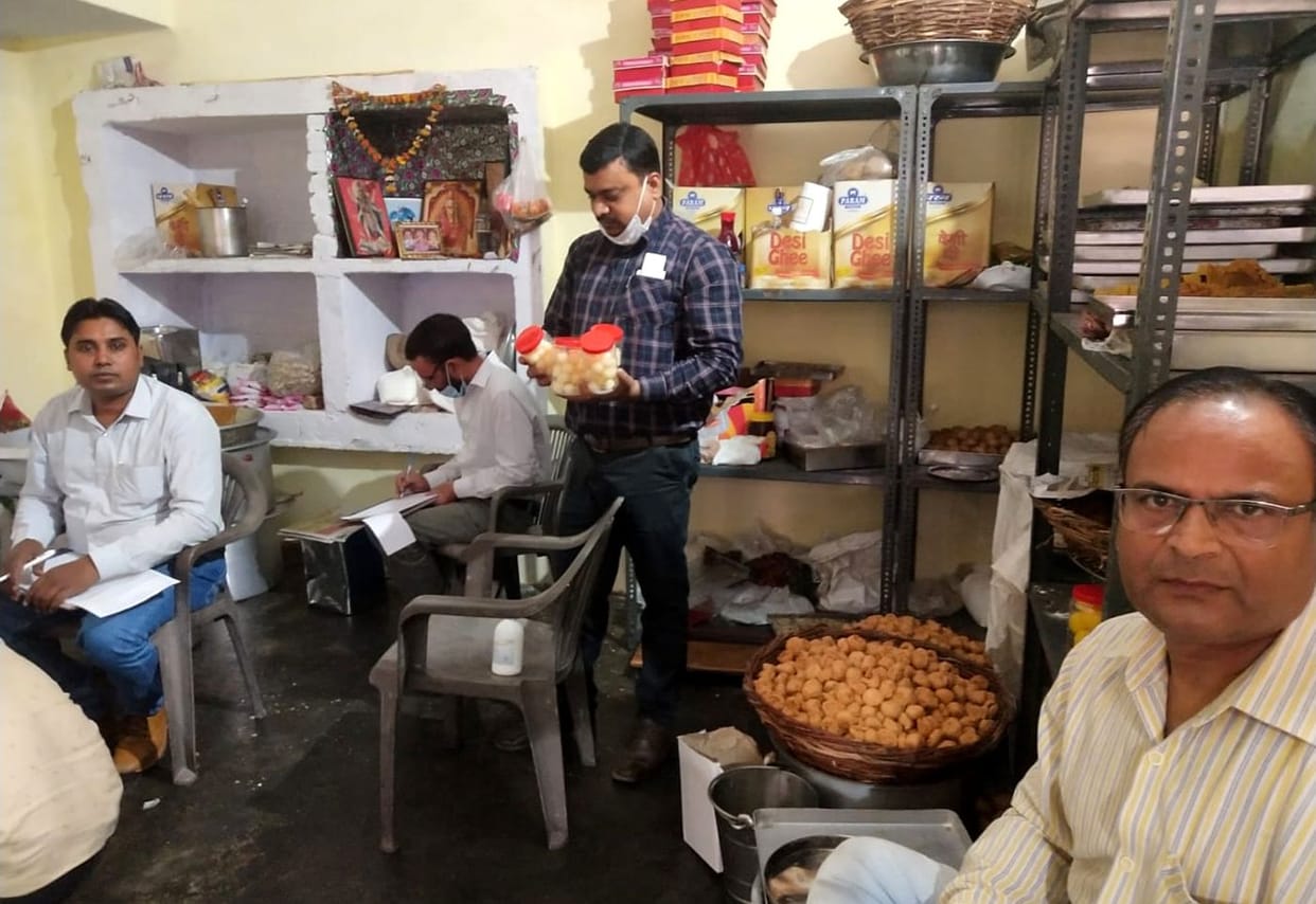 sampaling from sweet shop