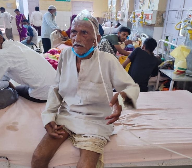 District hospital gasping for giving medicines to patients