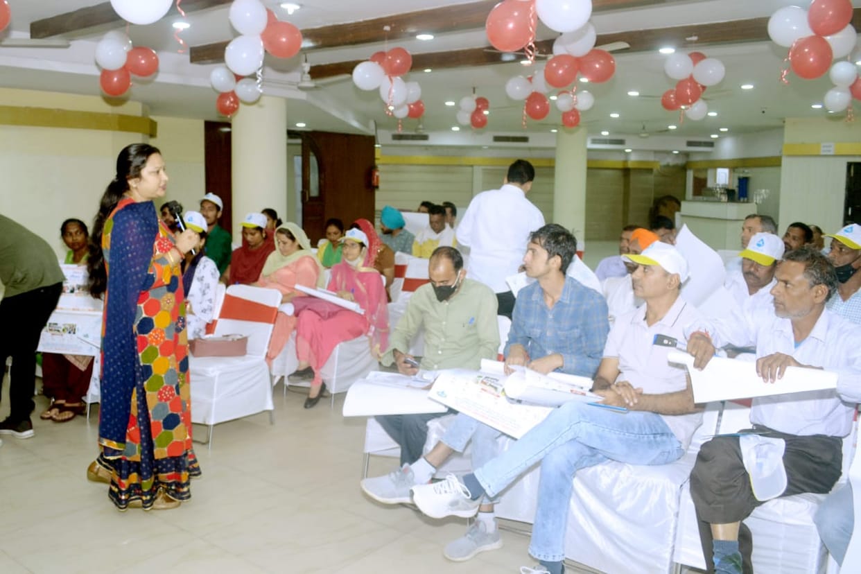 made aware about water conservation, Yamunanagar