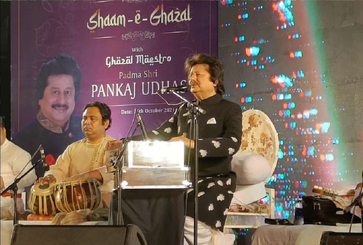 Iconic festival in Jammu University, Ghazal Samrat Pankaj Udhas performance
