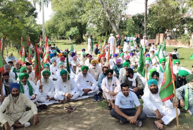 Farmers Protest for Their Demands in Punjab