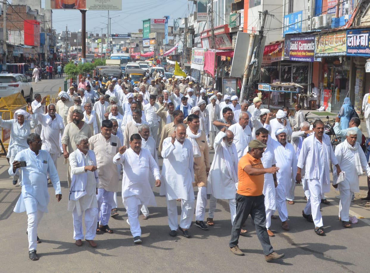 Mass organizations protest against Lakhimpur Kheri violence