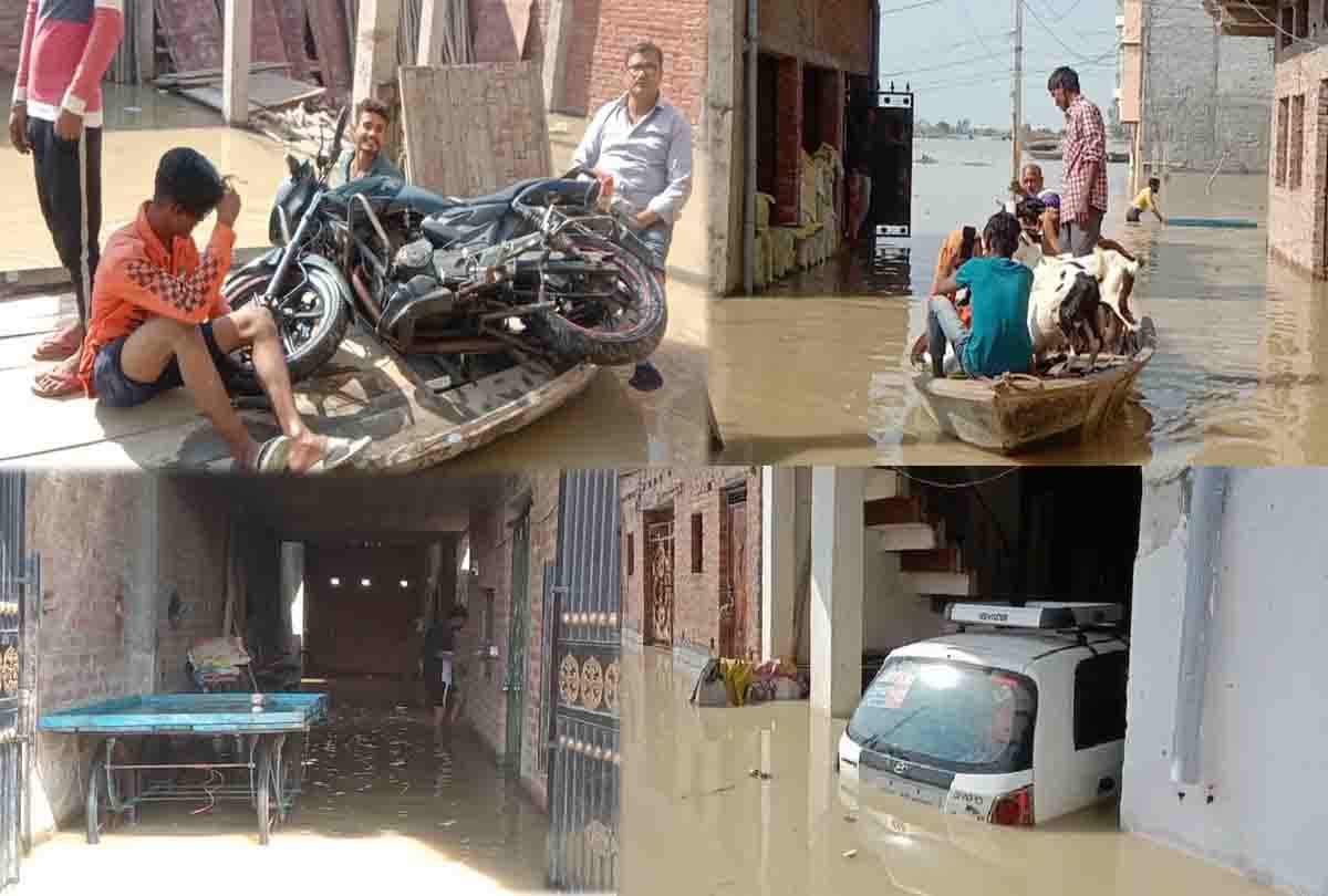 Shuklaganj: Ganga 17 cm away from danger mark
