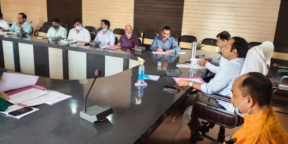 Meeting by dm for Disaster Manegment