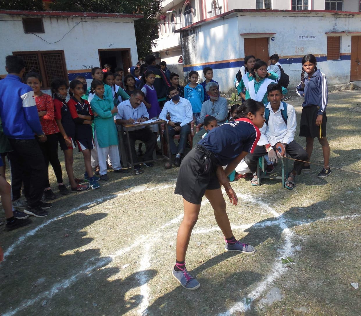 Vivek Kumar and Varsha ran the fastest in 400 meters race