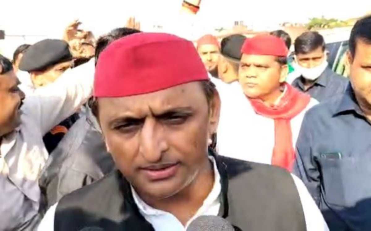 Akhilesh yadav on samajwadi party subhaspa alliance BJP will be completely wiped out in up after assemlby election in azamgarh