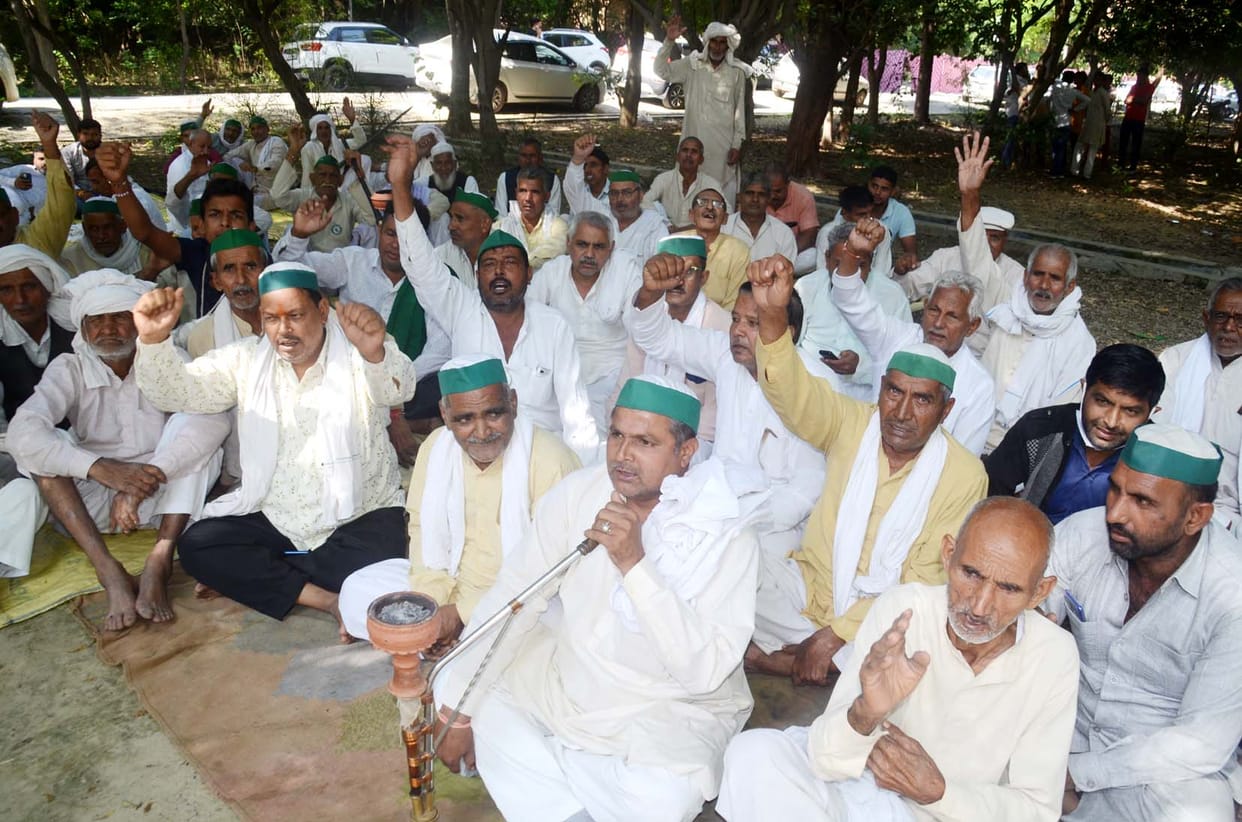 BKYU protests for the dismissal of the Union Minister of State for Home