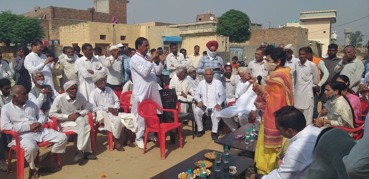 The people of Ellenabad will not fall under the guise of the Chief Minister: Kumari Selja