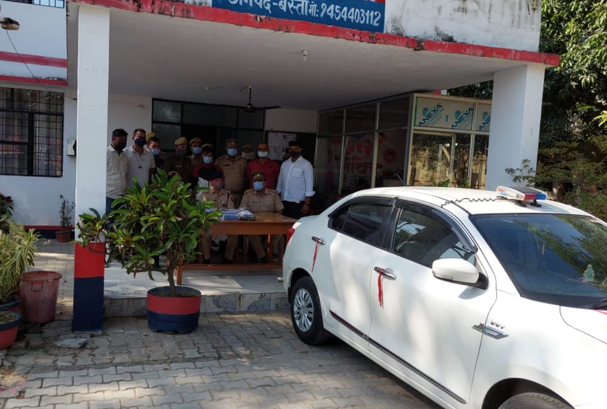 Fake police arrested car recovered in Basti