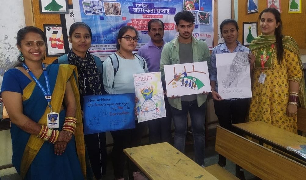 Ishika Sandhu tops in poster making competition