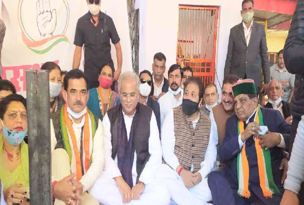 CM Bhupesh Baghel said that now is the time to say 'Jai Ram ji' to the government