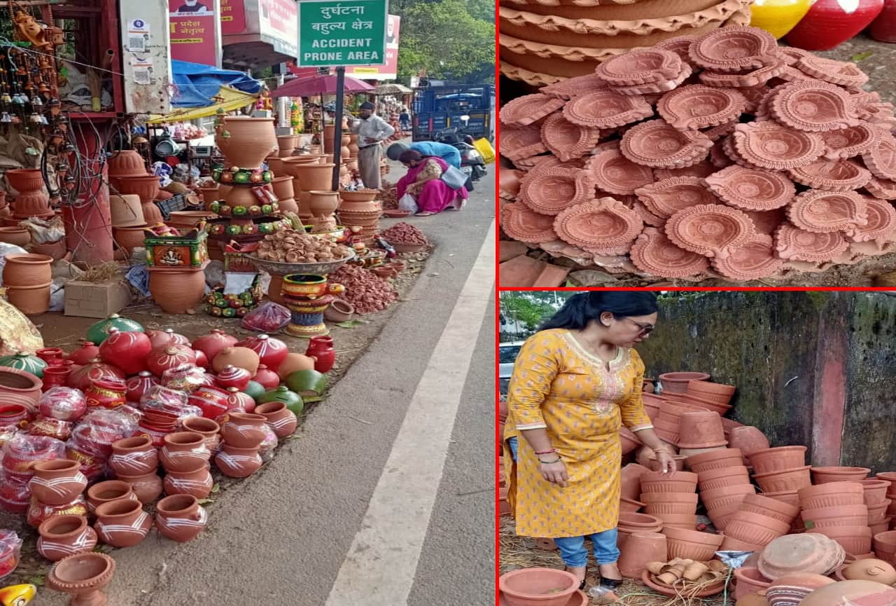 diwali 2021: clay products trend increasing, see photos