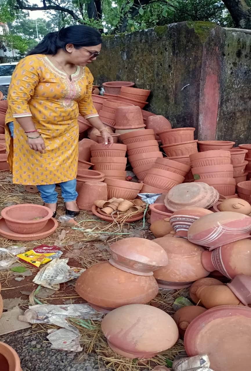 diwali 2021: clay products trend increasing, see photos