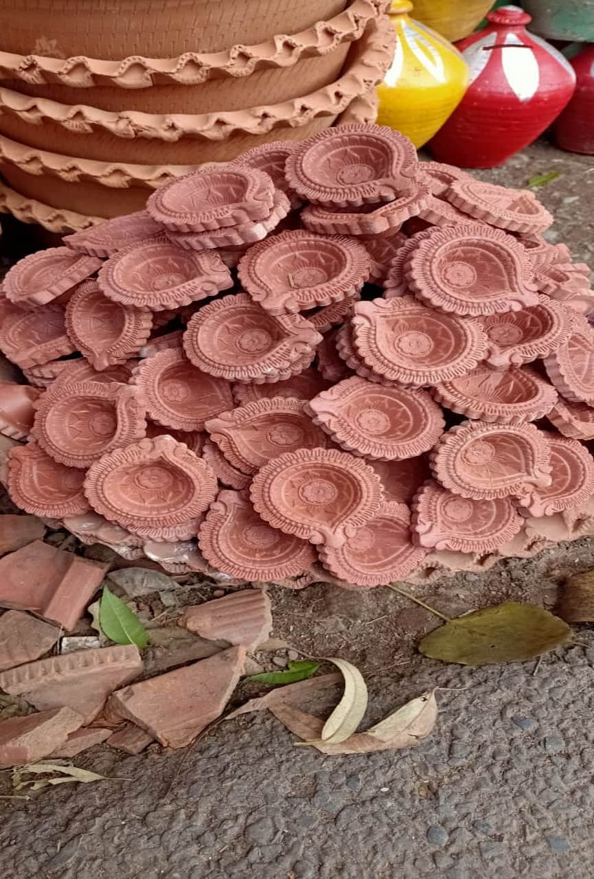 diwali 2021: clay products trend increasing, see photos