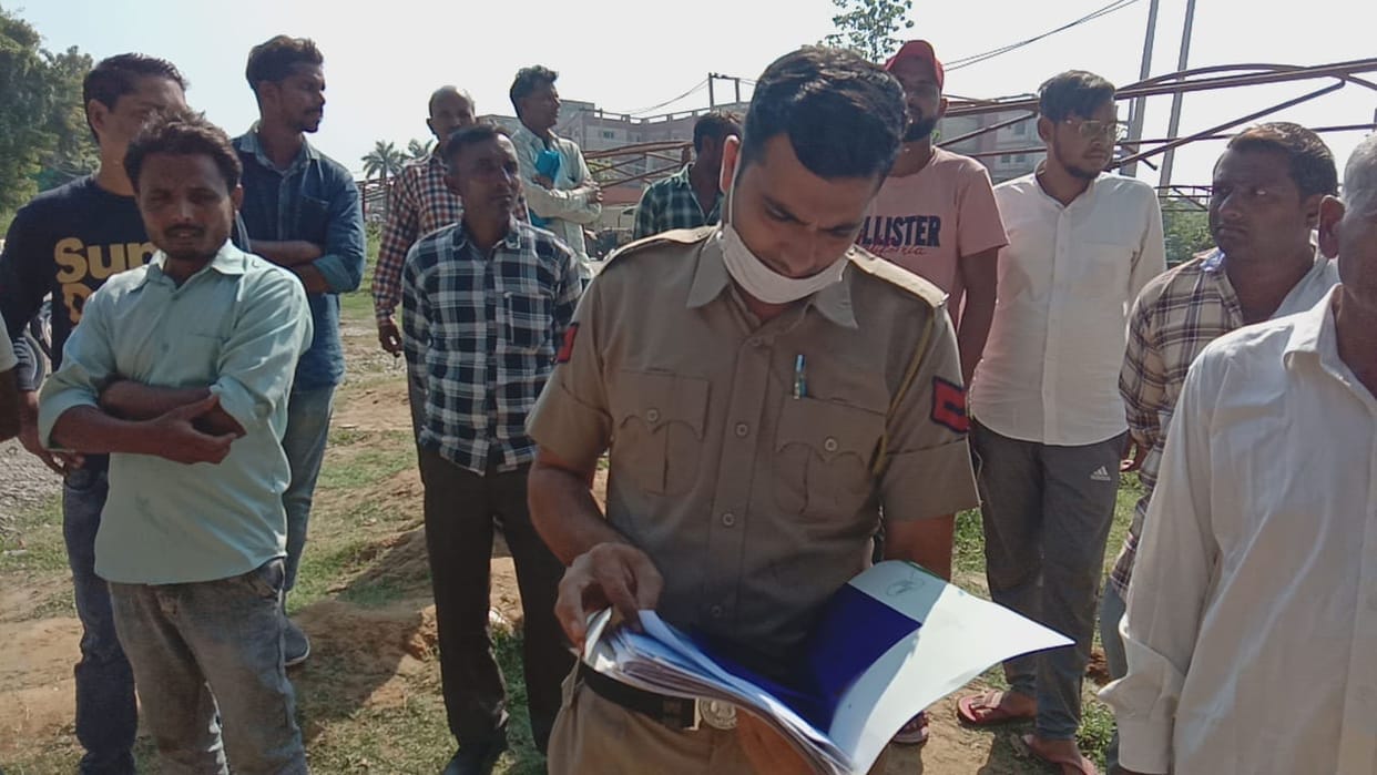 Car overturns, groom's cousin killed, four injured, Yamunanagar