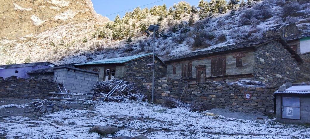 Pre Snowfall in Pithauragarh District