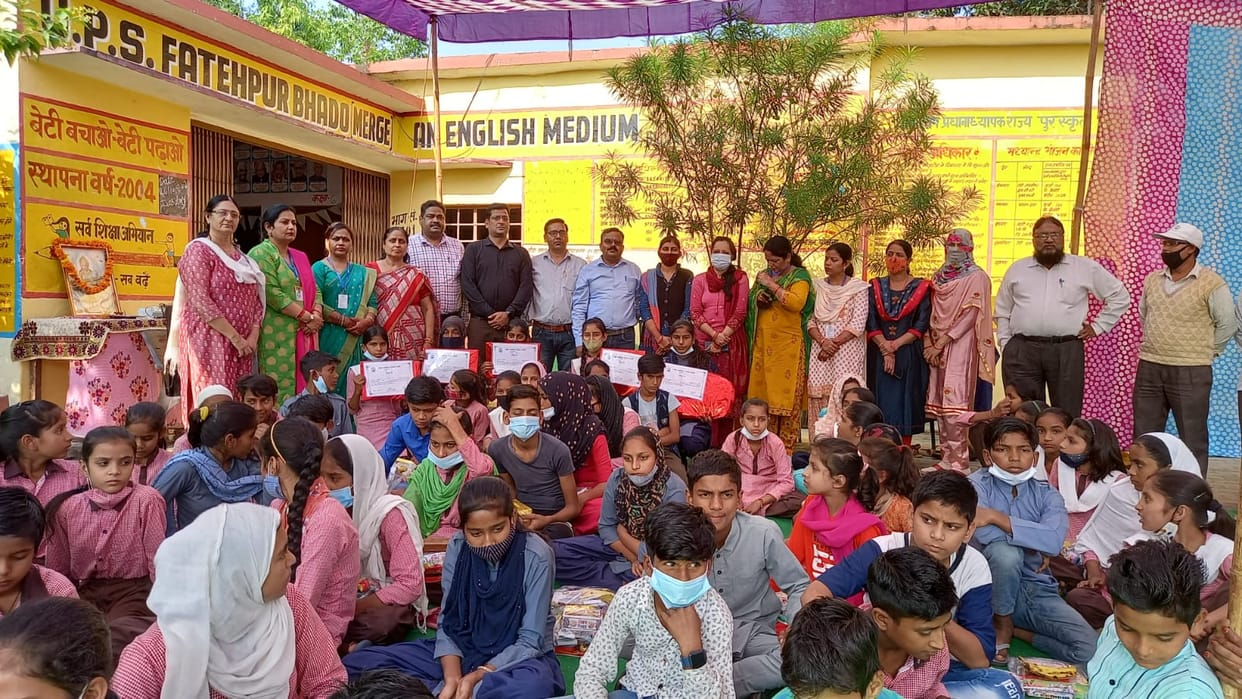 Sumaiya Farid first in cleanliness and water conservation painting competition