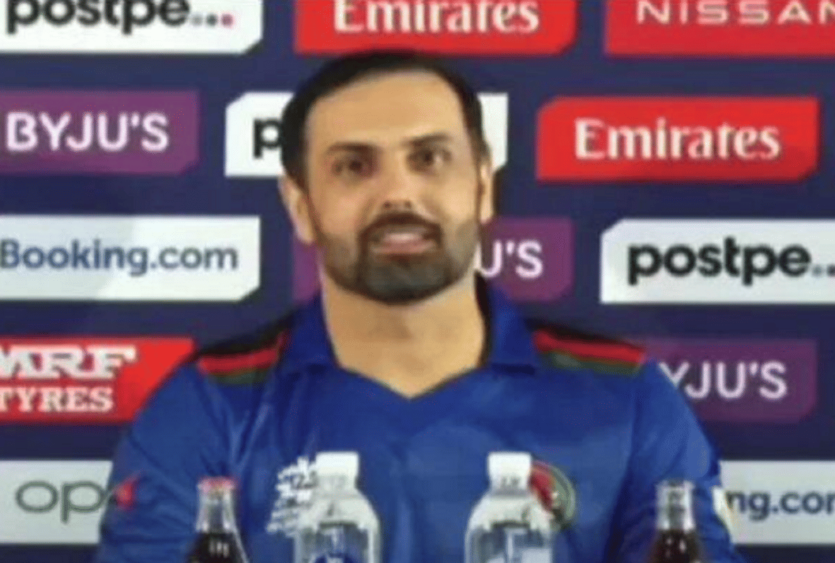 ICC T20 world cup 2021: 5 minutes mei meri English khatam ho jayegi bhai says Afghanistan captain mohammad nabi before PC