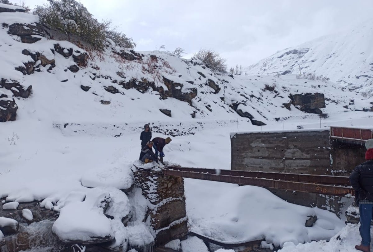 weather update himachal fresh snowfall in rohtang lahaul spiti