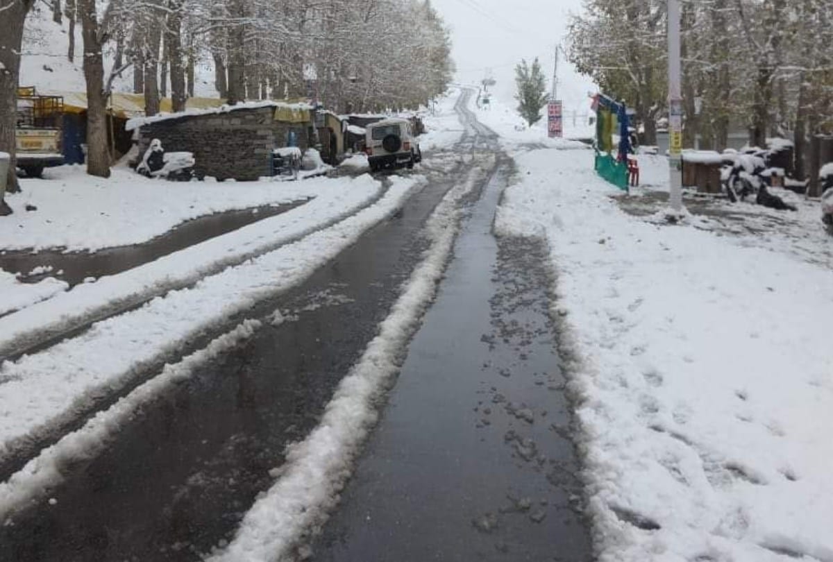 weather update himachal fresh snowfall in rohtang lahaul spiti