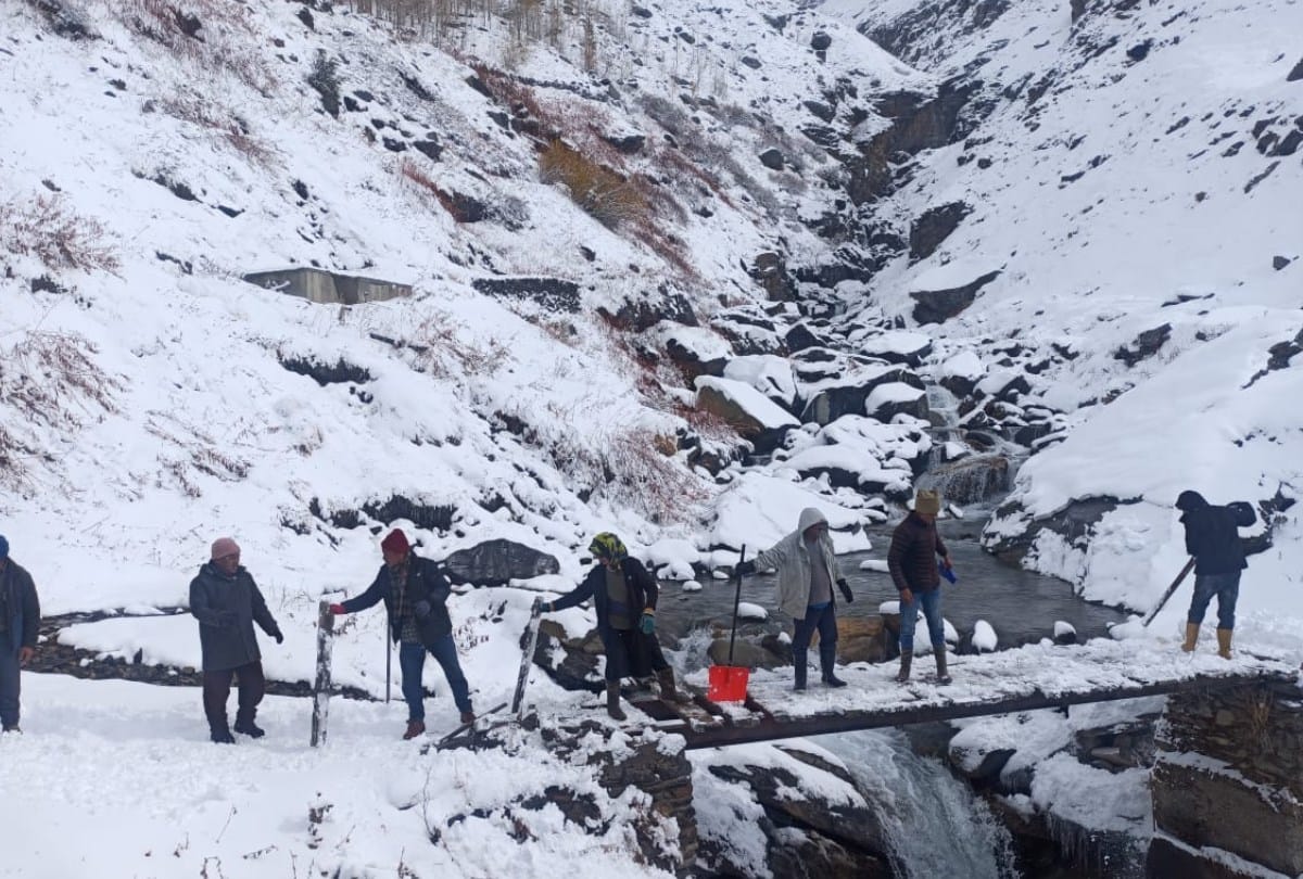 weather update himachal fresh snowfall in rohtang lahaul spiti