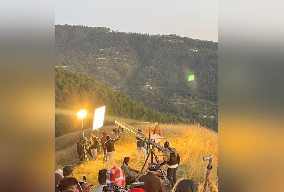 actor Arjun Bijlani reached the queen of hills, Shimla filmed music video scenes