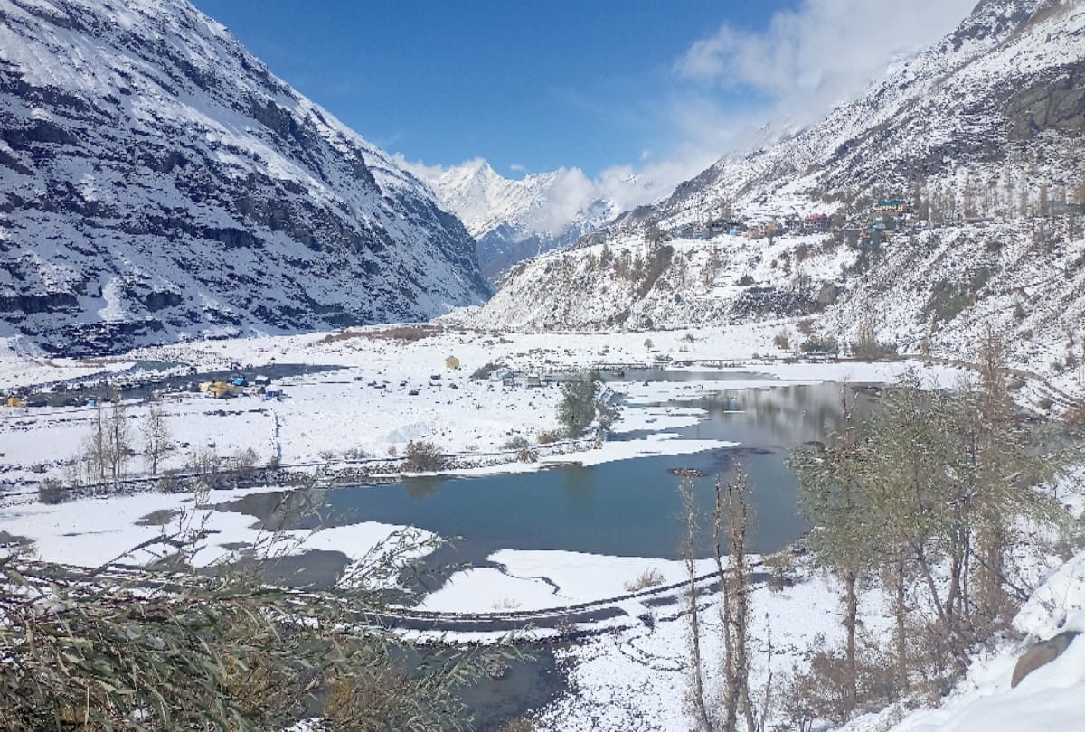 himachal Weather update: Snowfall in Himachal's Lahaul, hailstorm  with rain in Shimla, maximum temperature dropped