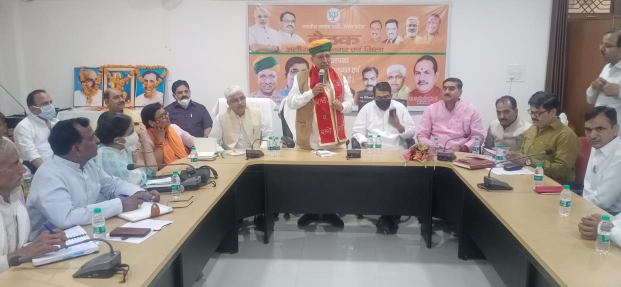 Aligarh: Mafia left the state or in jail, public happy: Meghwal