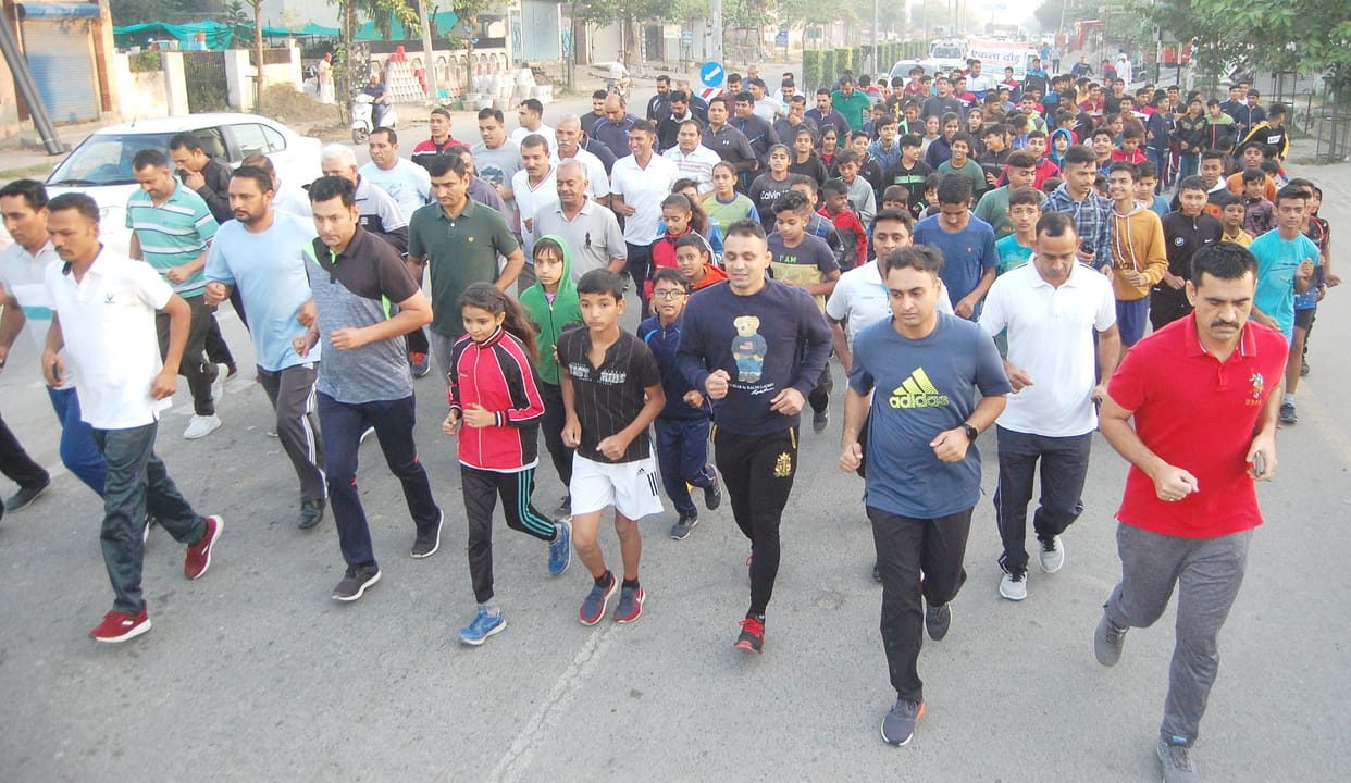 Unity was seen in the race to commemorate Gari Police Martyrdom Day