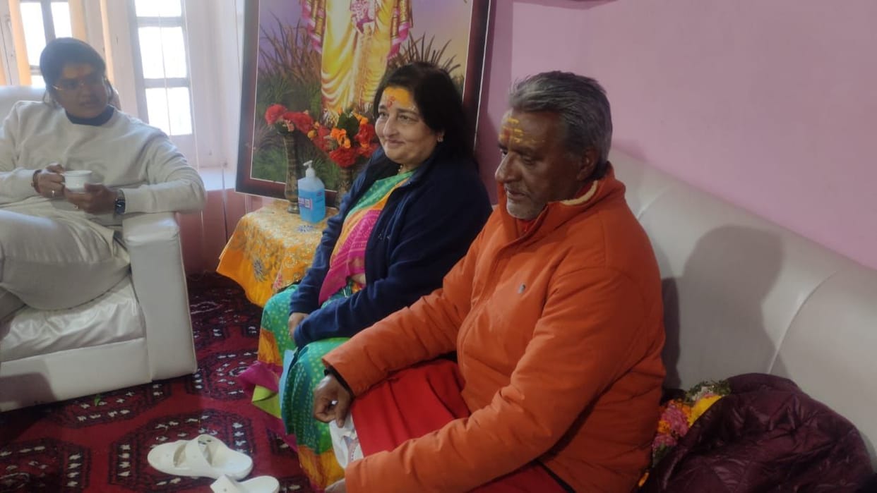 Anuradha Paudwal visited Badrinath Dham