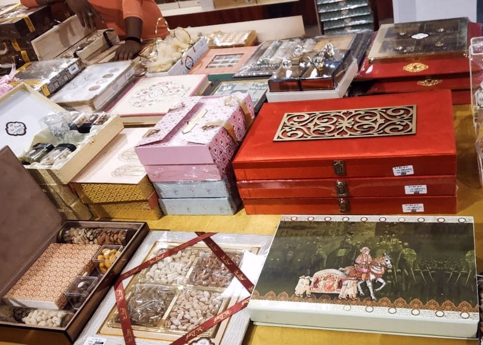 Dryfruits and gift decoration market, expected to be a turnover of four crores