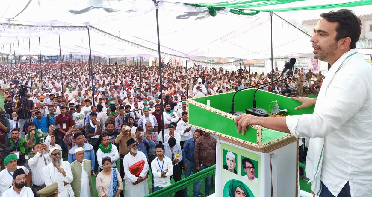 Jayant Chaudhary said that the farmers' movement is a contribution of the government, the condition of the country is bad