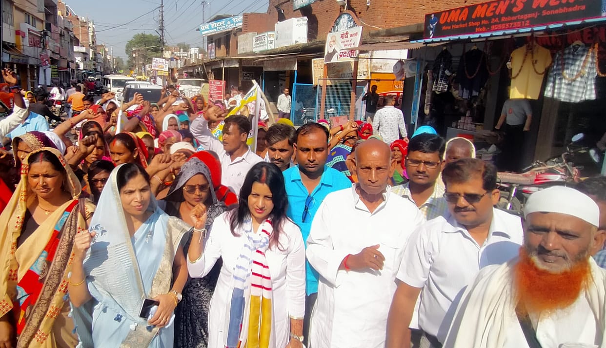 The cooks took out a procession and demonstrated at the collectorate