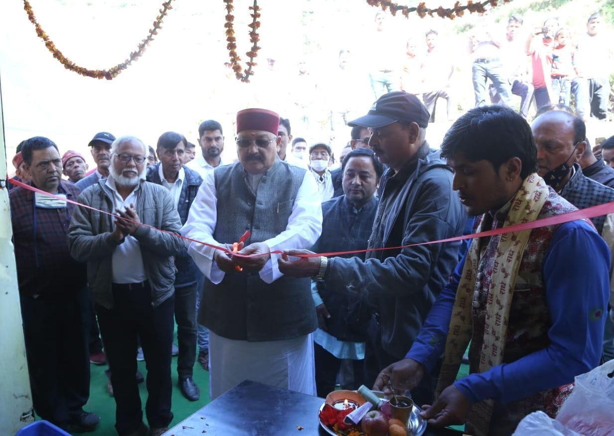 Satpal Maharaj inaugurated and laid the foundation stone of various schemes