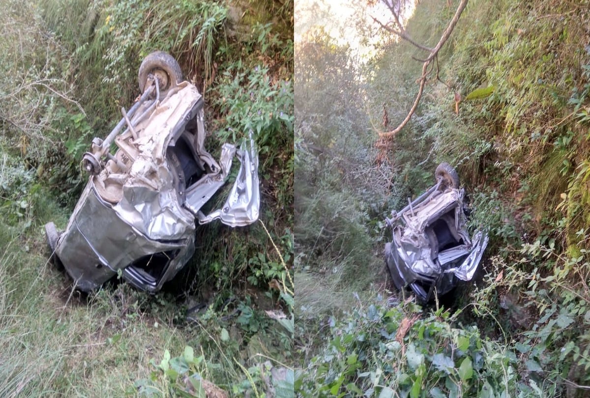 Accident: Car fell into deep gorge, person killed, three including two-year-old child injured