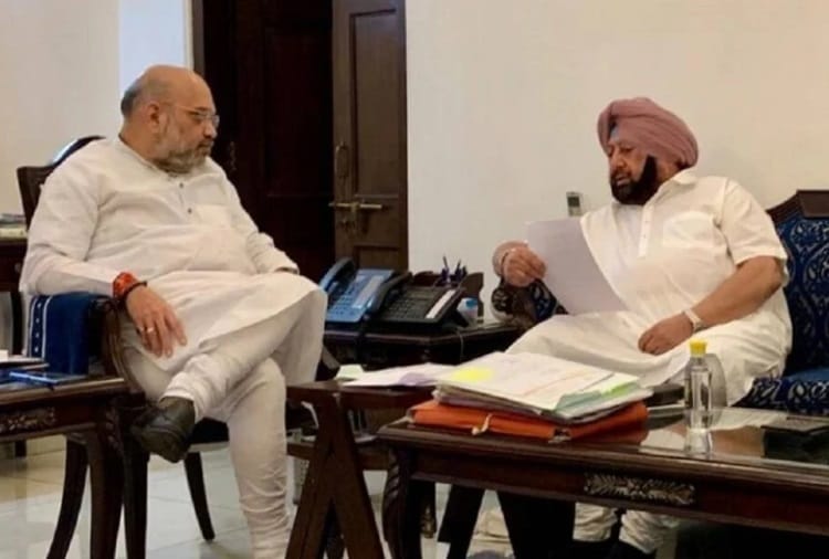 Meeting Between Captain Amarinder Singh And Home Minister Amit Shah Postponed