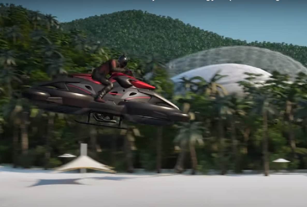 Japan start-up A L I Technologies unveils world's first flying bike xturismo limited edition hoverbike know price features specifications details